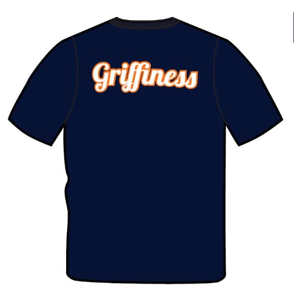T-Shirt Rostock Griffiness navy