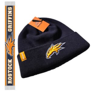 Griffins Fanschal Fold Beanie Bundle Strick Navy