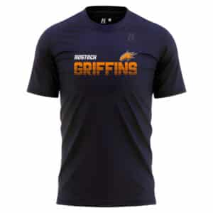 T Shirt Rostock Griffins LINES EDITION Knoah Front